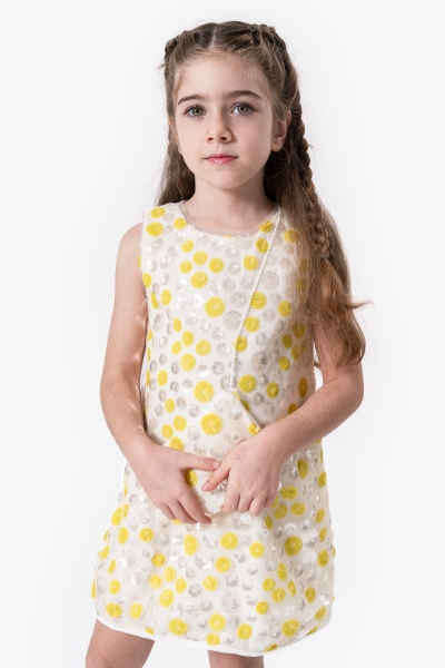 "SUN" KIZ ELBISE 6-7-8-9 YAŞ